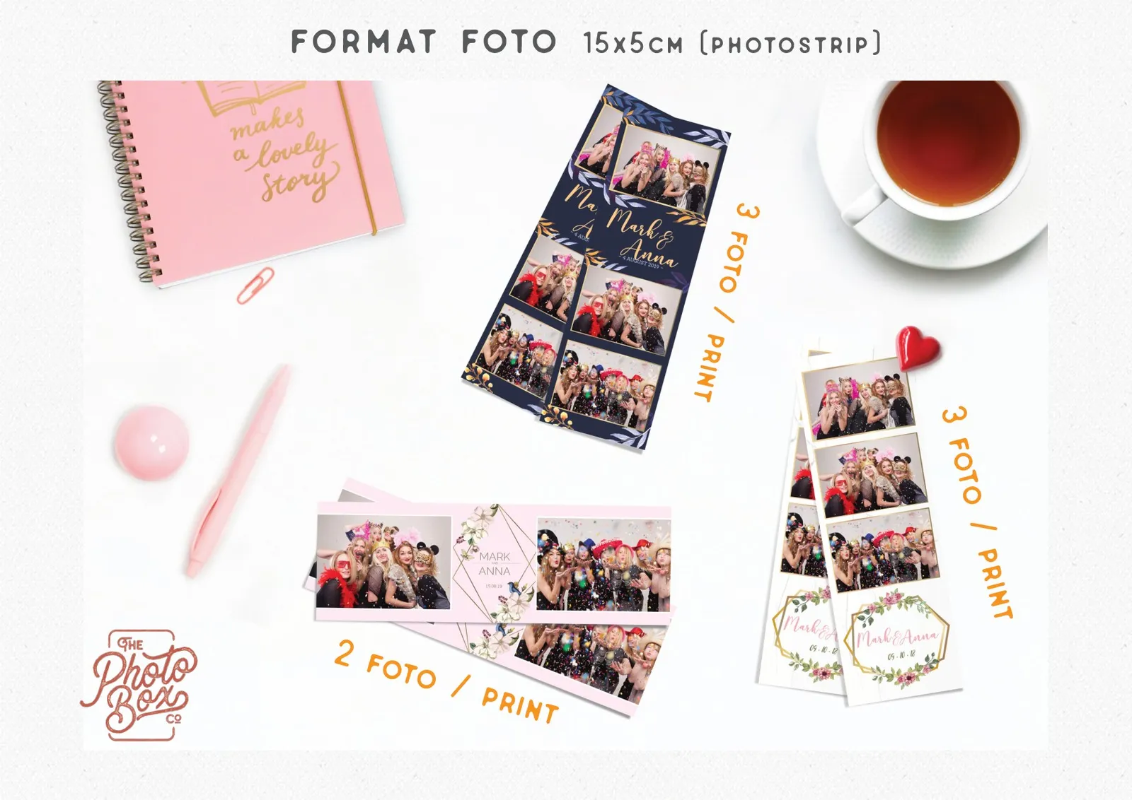 Format 15x5cm (Photostrip)